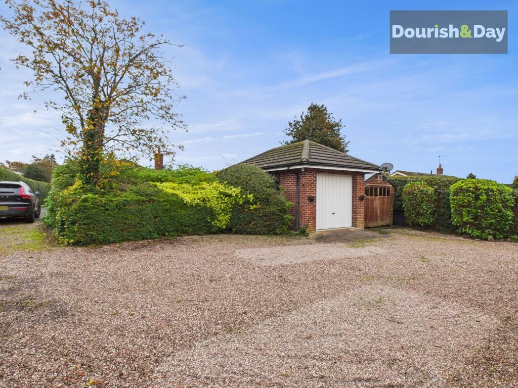 Driveway &amp; Detached Garage