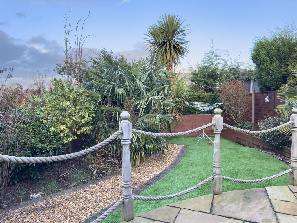 Rear garden