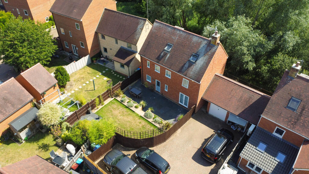 Drone Rear Garden