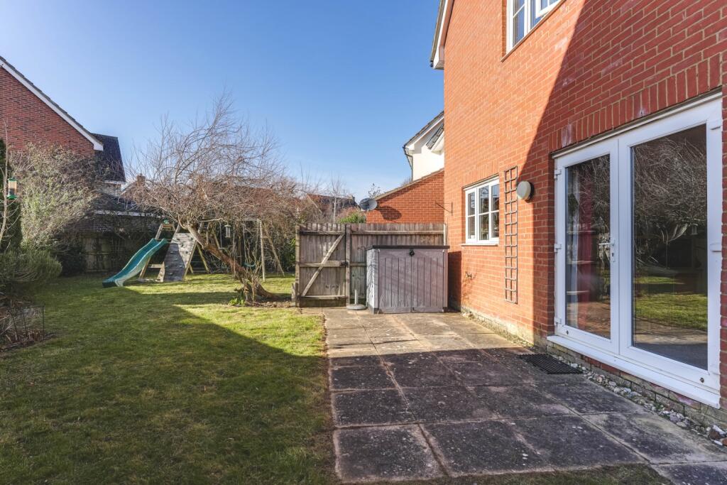 Rear garden