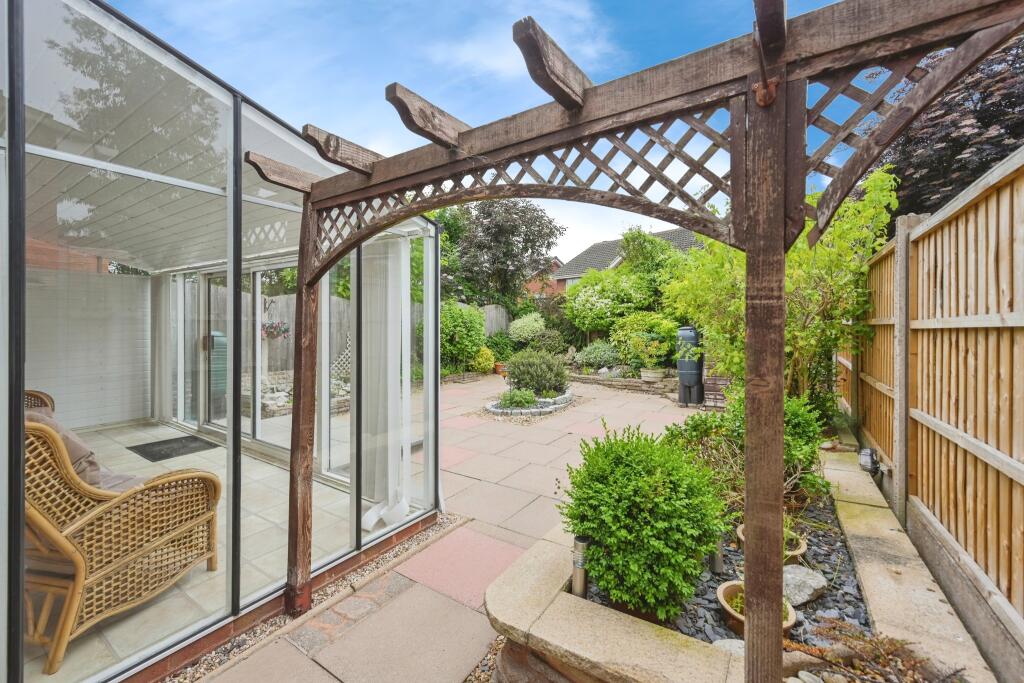 Rear Garden &amp; Conservatory