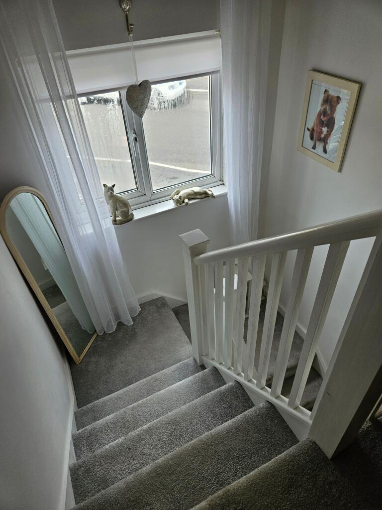 Stairs leading to upper floor