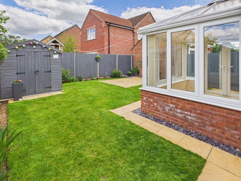 Rear garden