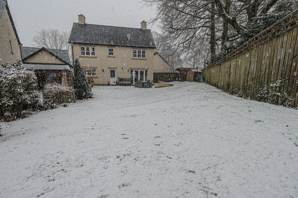 Rear garden