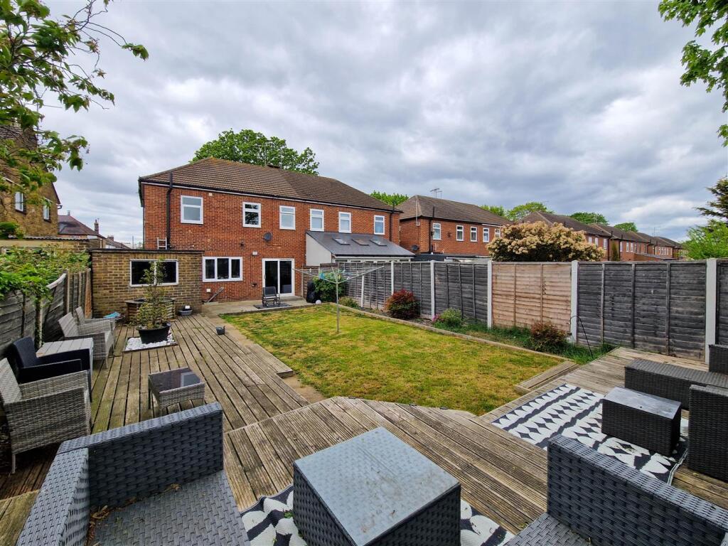 Rear garden