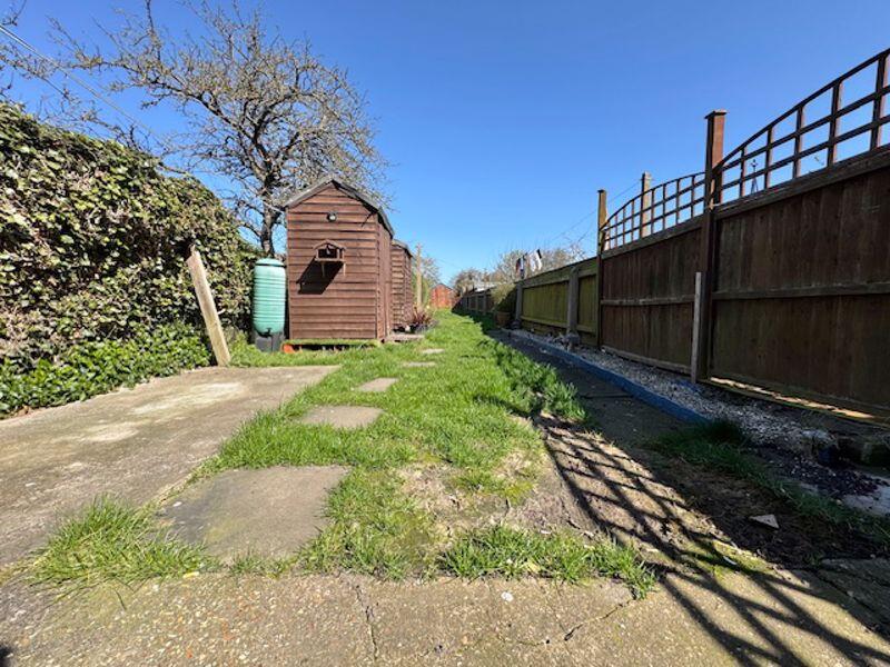 Rear garden