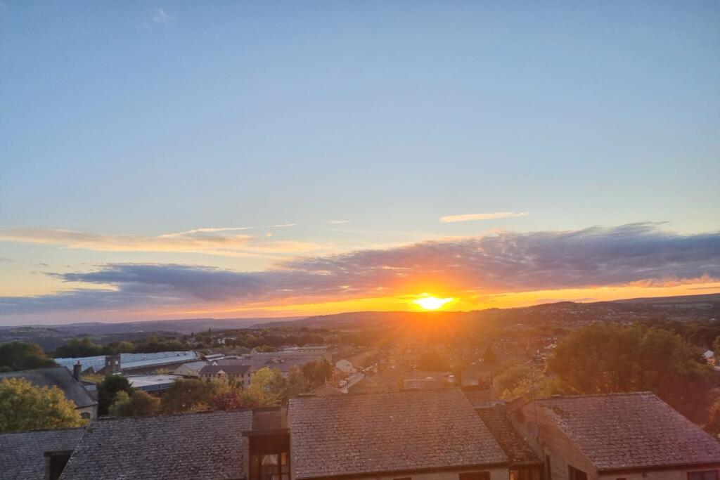 Amazing sunsets seen from the balconies