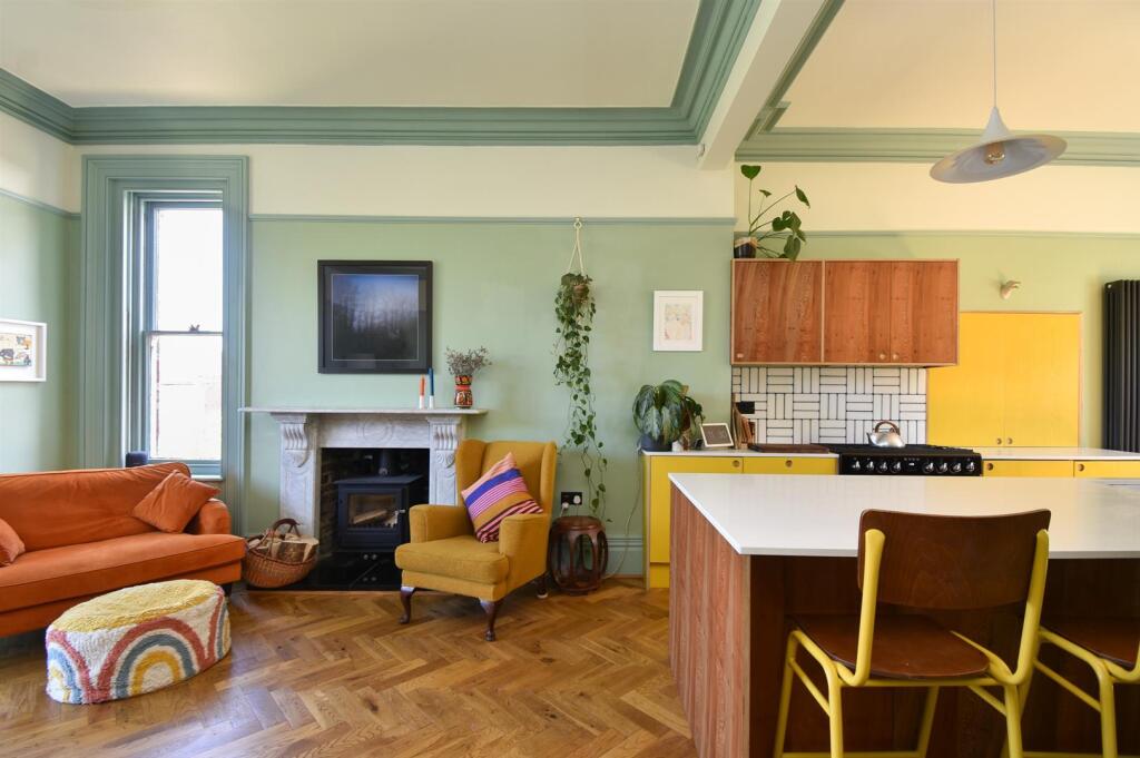 Open plan kitchen