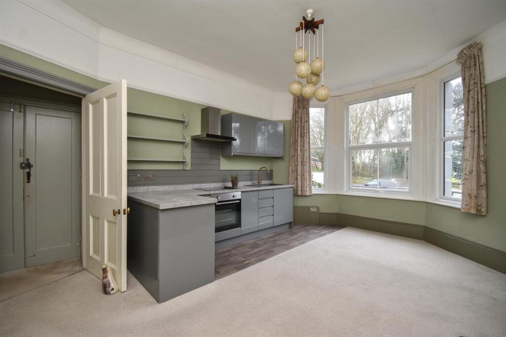 Open plan living space