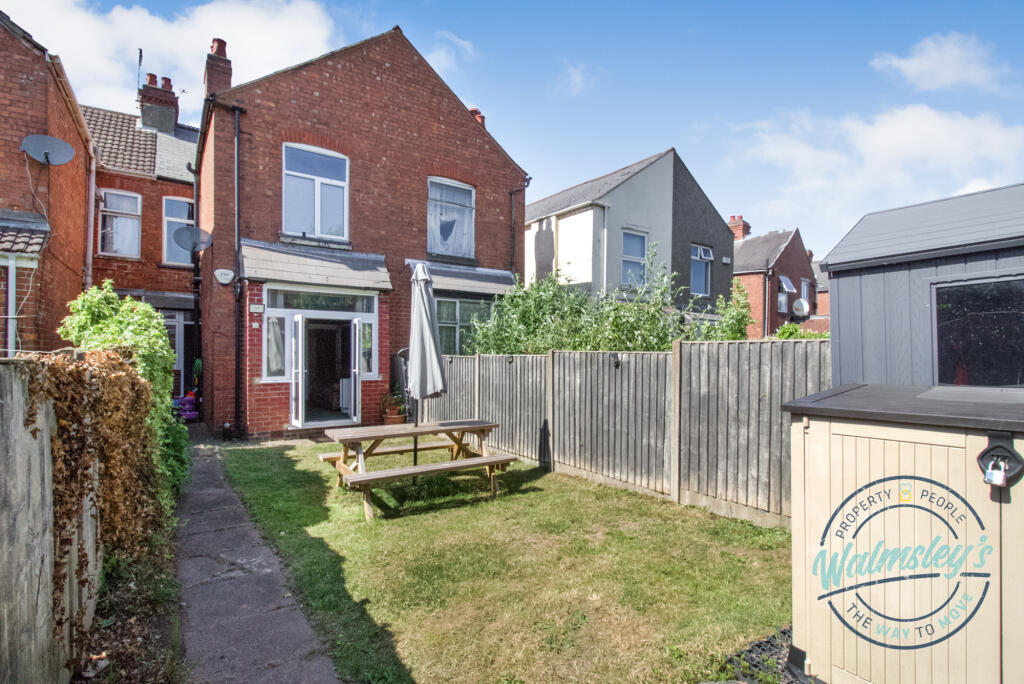 Rear elevation and gardens