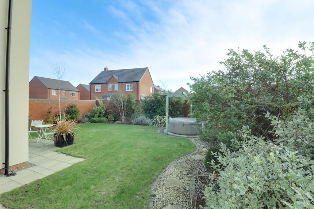 Garden view from lounge