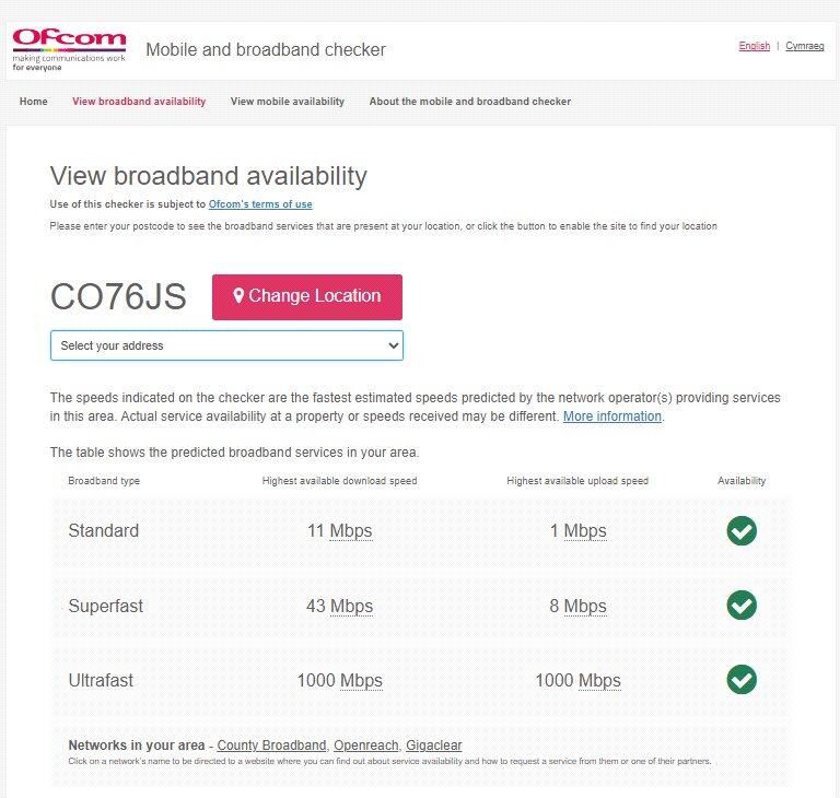 Broadband Check