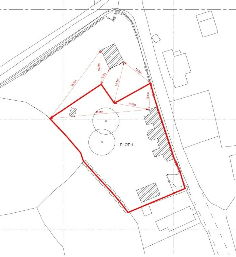 Plan showing land...