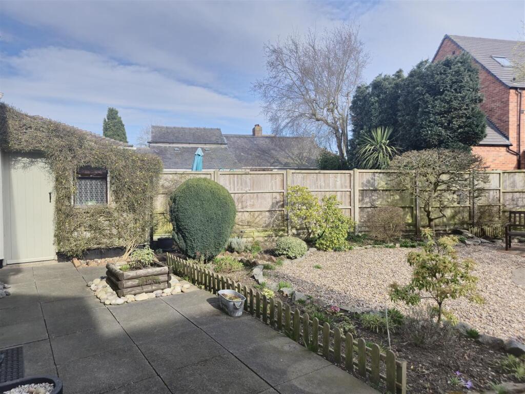 Private Rear Garden