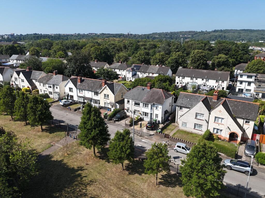 Drone View - Front of House