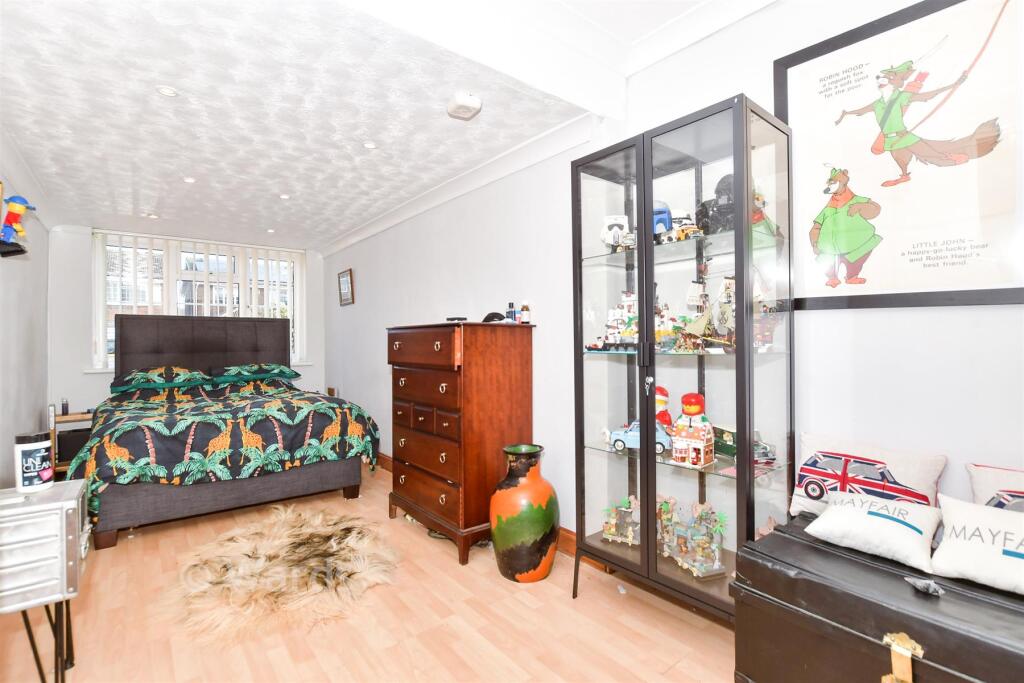 Former Garage Used As A Bedroom