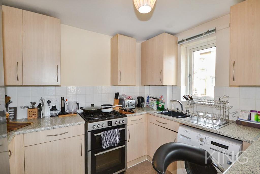 Open plan kitchen/living area