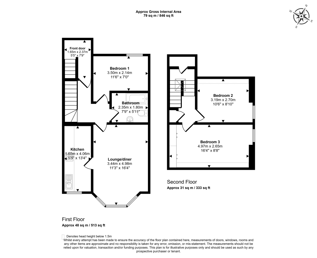 Flat 3, 1 Burgoyne Road, London SE25 6JT