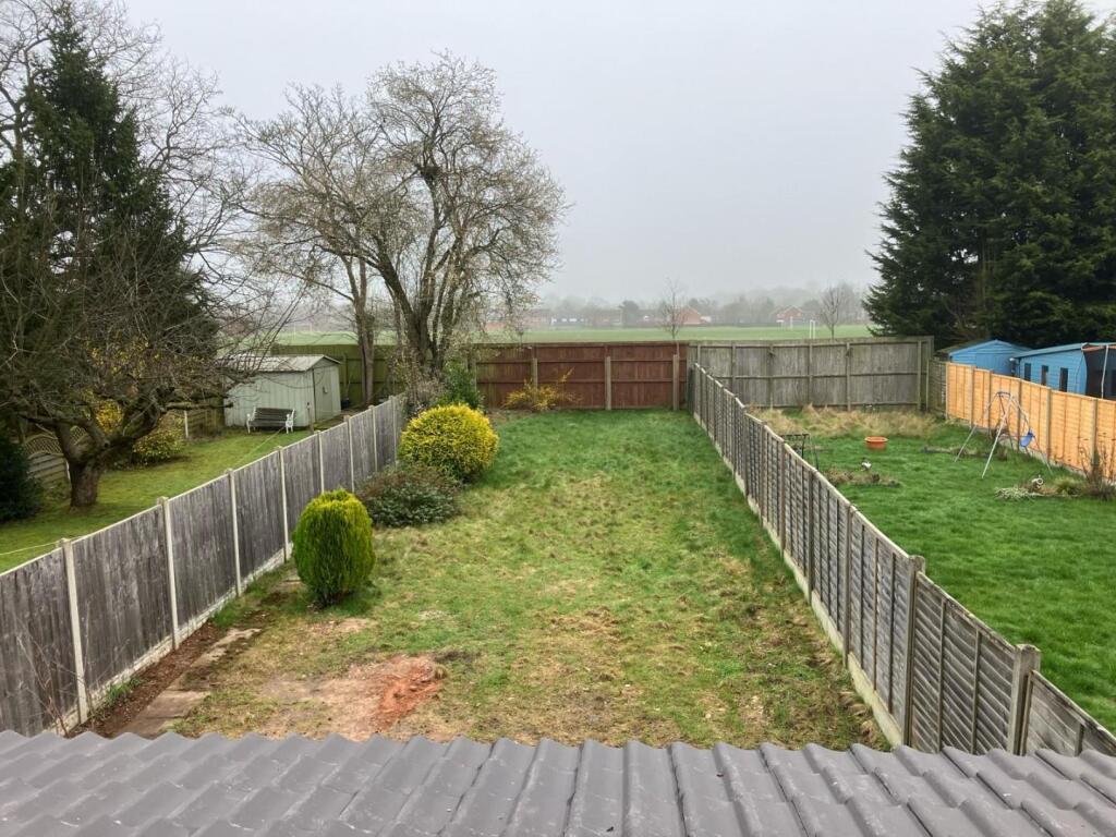 Rear garden