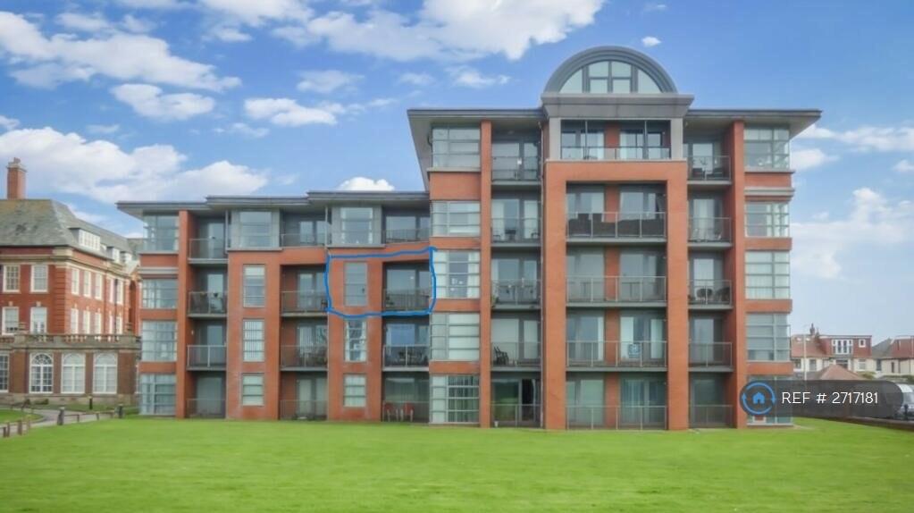 External Of Flat Shown In Blue