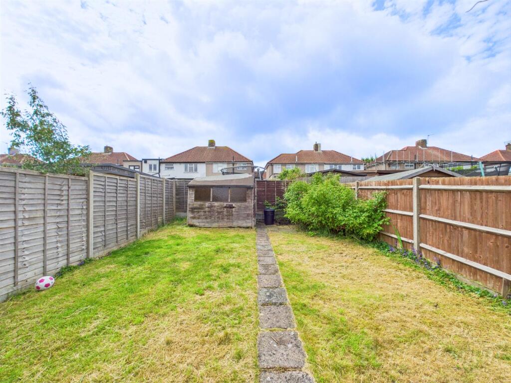 Rear garden