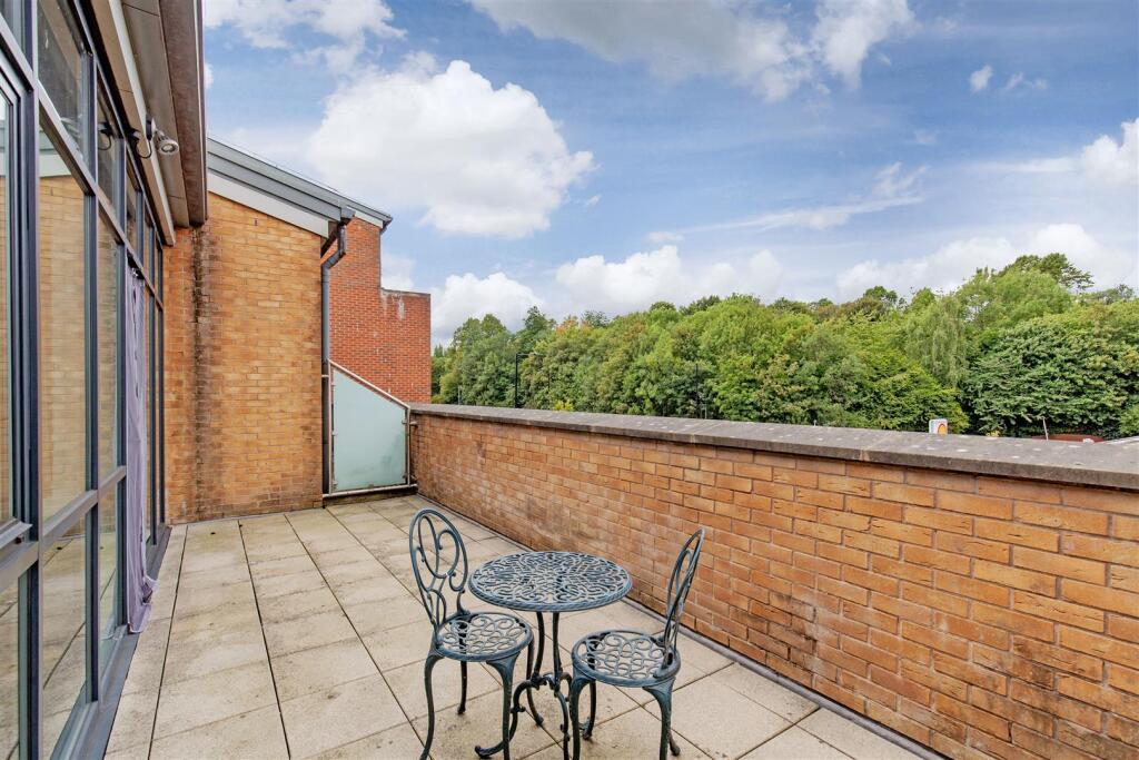 Large balcony