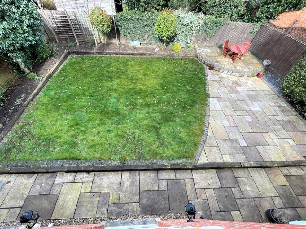 Rear garden