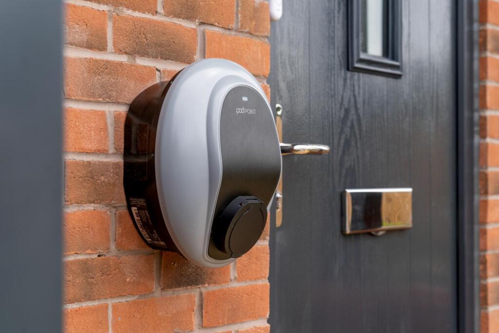 All bungalows have their own Electric Vehicle Charging point at the front of the property