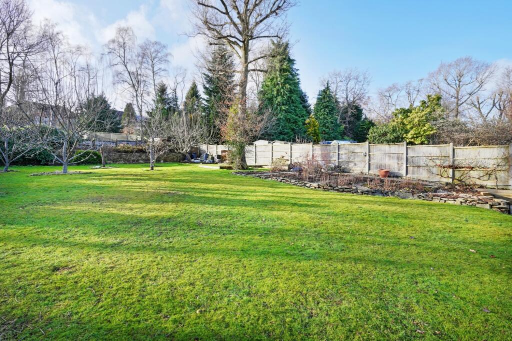Rear garden