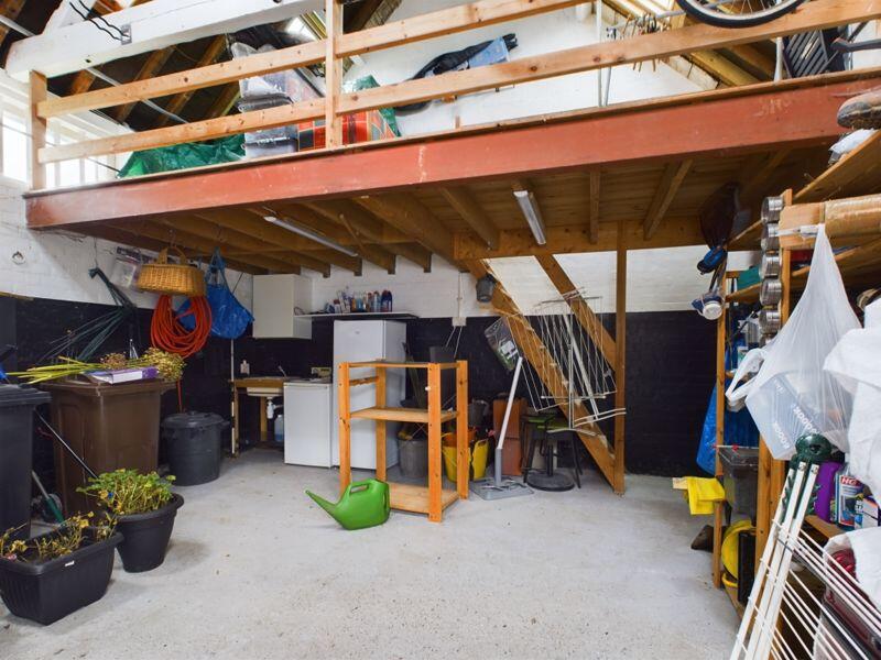 Internal garage storage 
