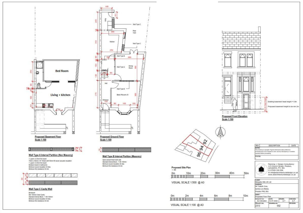 Proposed Basement Plan