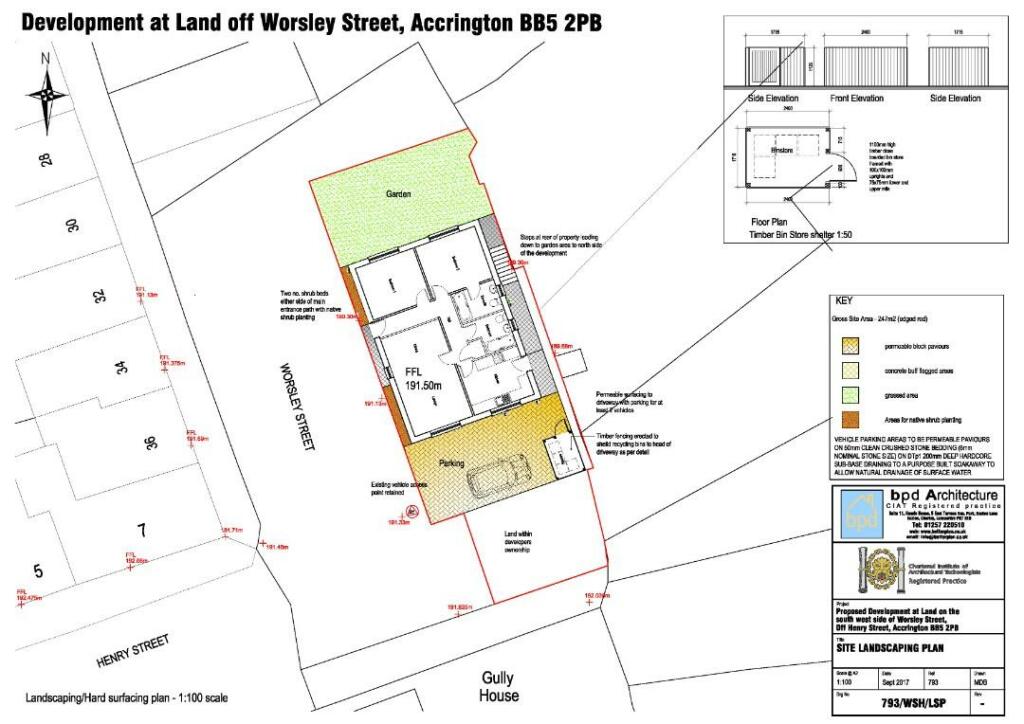 793_WSA_LSP Worsley Street Accrington Landscaping 