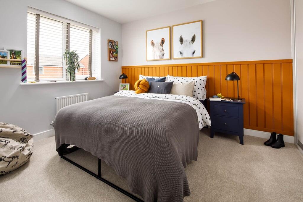 Bedroom 3 doesn't compromise space