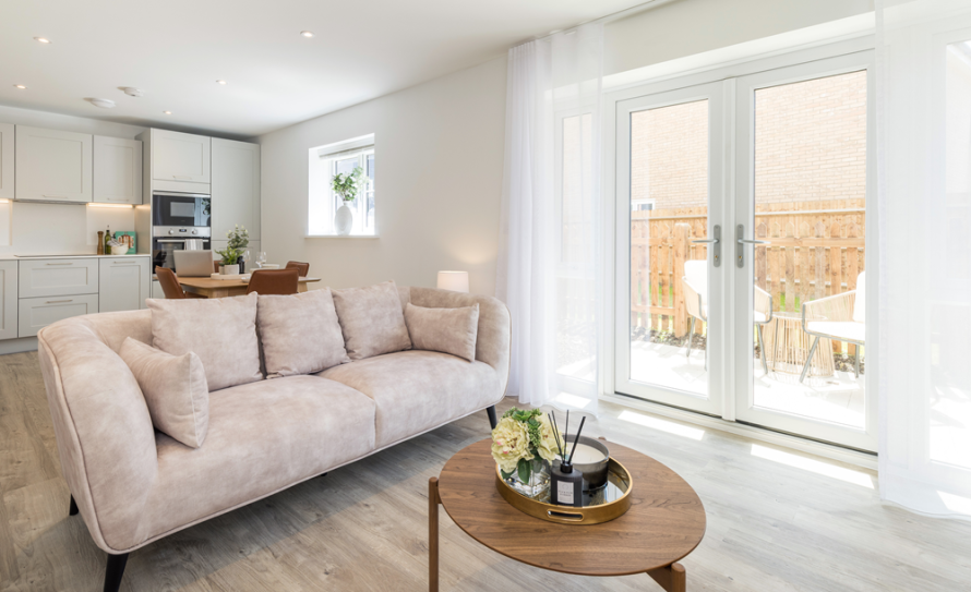 Apartment 28, The Bunting at Farehurst Park - Living