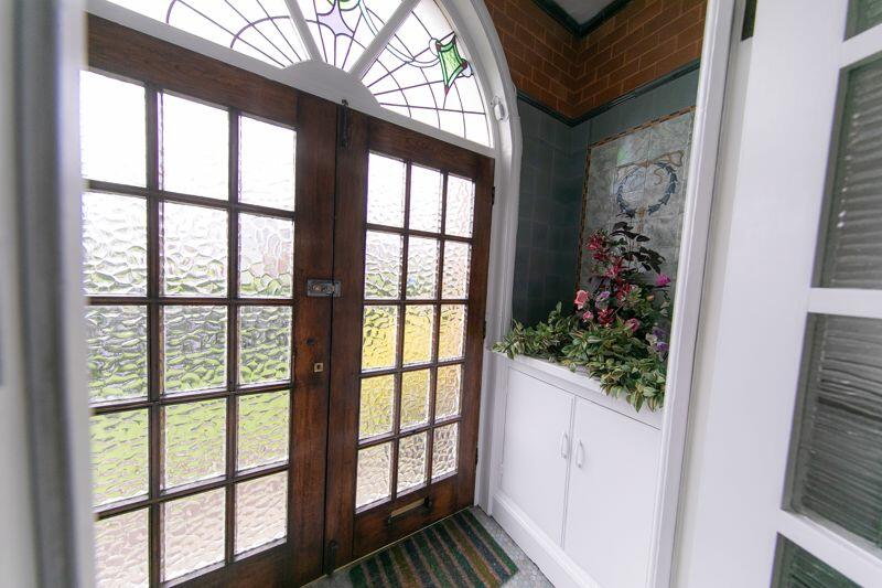 Entrance porch