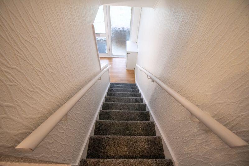 Stairwell to upper floor