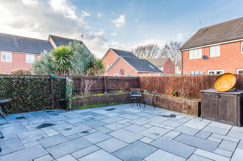 Rear garden