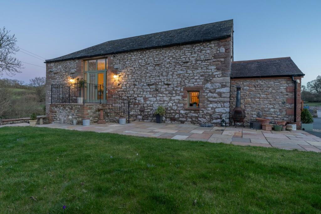 Back Of Qaurry Barn From Side Garden