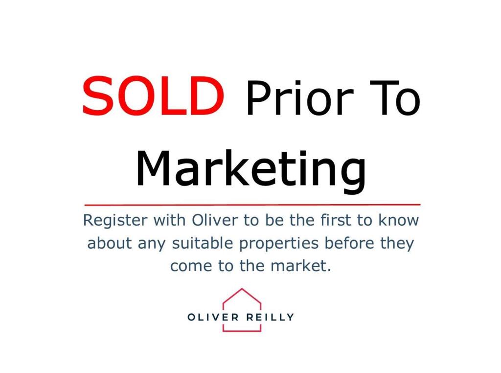 SOLD STC PRIOR TO MARKETING
