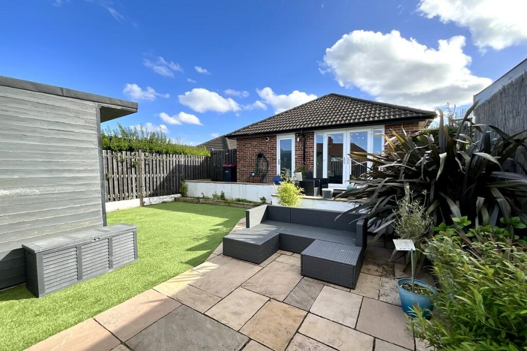Rear garden