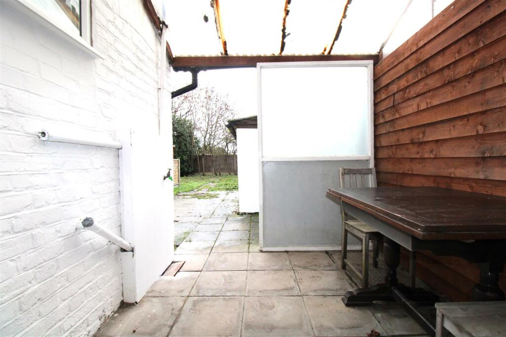 Outdoor seating area