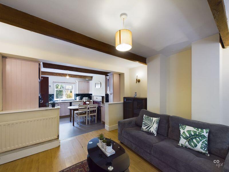 living and kitchen area 