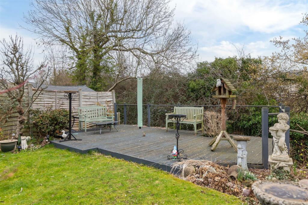 Sunny Decking Area