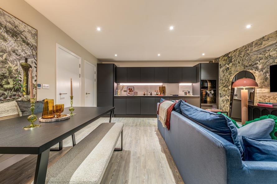 Dagenham Green Kitchen Shot 2