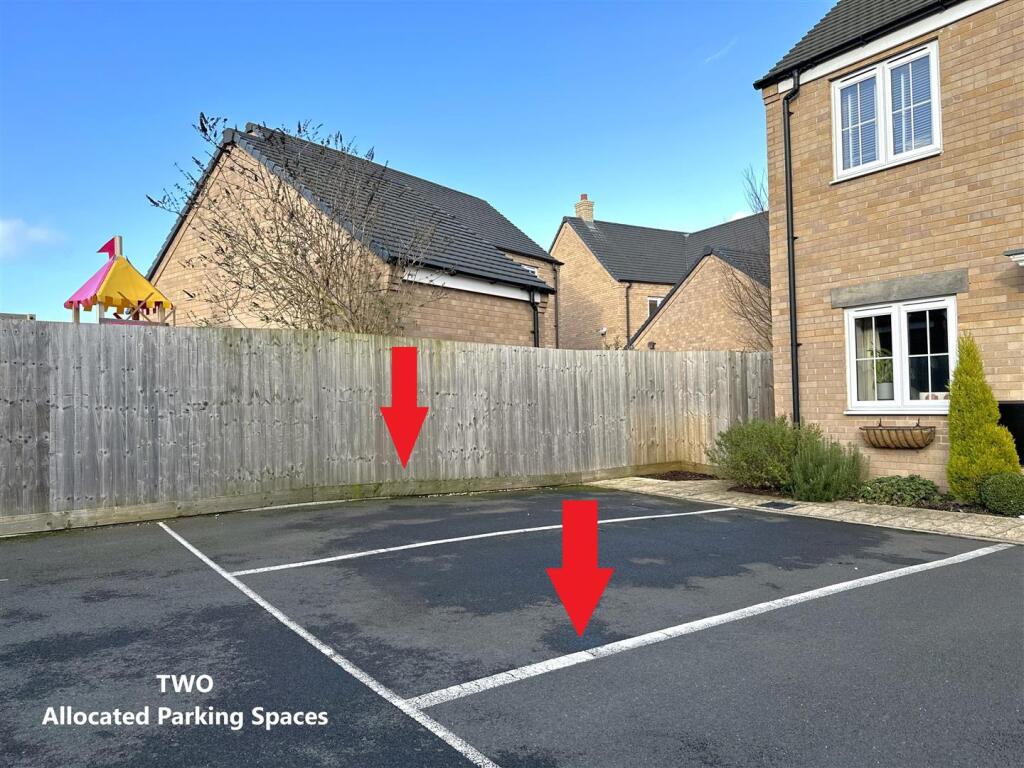 TWO Allocated Parking Spaces 659