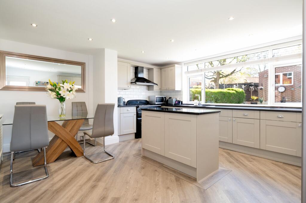 KITCHEN/DINER AND LIVING ROOM