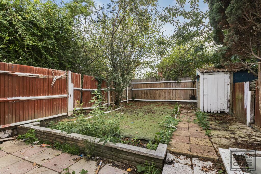 Rear garden