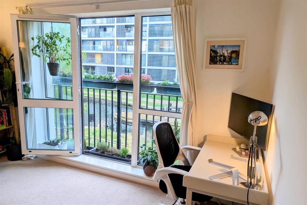 Canal View From Desk Area