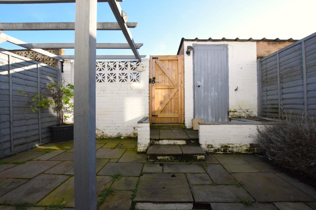 Rear patio