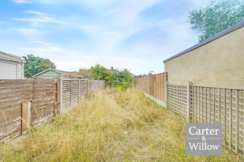 Private rear garden 